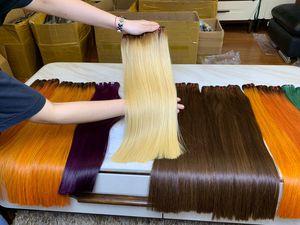 ผมตรงสีบลอนด์ยาวสองชั้นผมดิบจากเวียดนาม - Product Image 3