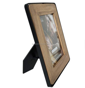 Mode Cadre Photo Rectangulaire En Bois Cadre Photo Affichage Naturel Décoration de La Maison de l'Inde - Product Image 3