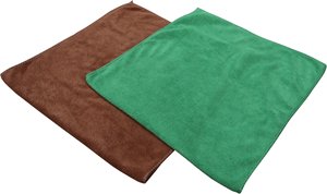 Paño de Limpieza Monocromático de Poliéster Autolimpiable con Borde Reforzado 200-400gsm, Color Personalizado para Paños de Limpieza de Cocina de Alta Absorción - Product Image 3