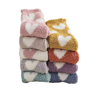 Cross Border Non Shedding Mid Calf <b>Winter</b> Thickened <b>Socks</b> Coral Fleece Warm Long <b>Socks</b> Cute Cotton <b>Socks</b> for Sleeping Home - Product Image 6
