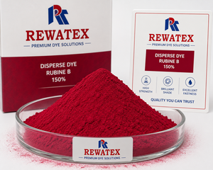 Colorant textile à base de teinture dispersée Rubine B, pigment rouge, modèle Red-13, pour le tricot et la finition des tissus - Product Image 2
