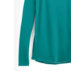 T-shirt de sous-blouse médicale personnalisé OEM 2026 en tricot extensible à col rond et manches longues pour hôpital - Product Image 5