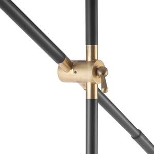 Lámpara de Pie Industrial de Hierro con Bombilla Expuesta para Decoración Rústica del Hogar - Product Image 5