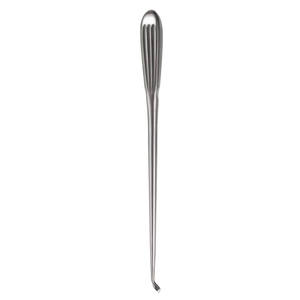 Rectus Flat Back Spinal Fusion Curette 11'' Straight Size #1 Cup Brun Handle Manual Medical Grade <b>Instrument</b> CE By Grip Surgical - Product Image 5