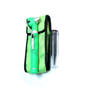 Otoscope à fibre optique vert, mini kit médical de diagnostic ORL de poche, outil d'examen des oreilles portable à LED pour professionnels - Product Image 5