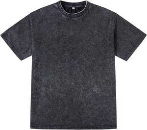 T-shirt en coton vintage personnalisé pour homme, vente en gros, service de faible MOQ - Product Image 2