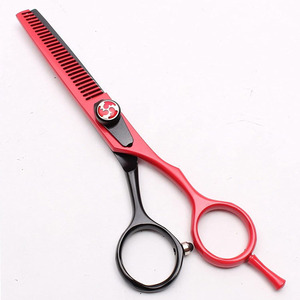 Ciseaux professionnels de coiffure en acier inoxydable de 5,5 pouces, de haute qualité, pour la coupe des cheveux, légers, fournitures de salon de coiffure - Product Image 1