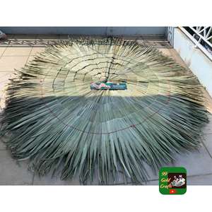 Oferta caliente: Tejas de palma sintéticas anti-UV baratas, tejas de paja natural de Vietnam - Product Image 1