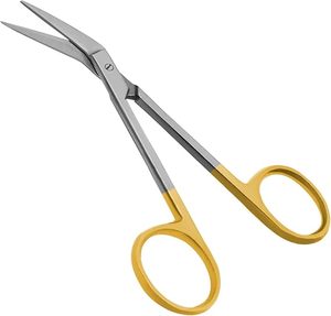 กรรไกรตัดเนื้อเยื่ออริส ปลายแหลม ตรง โค้ง สำหรับการผ่าตัดตา ใช้งานด้วยมือ ระดับมืออาชีพ ได้รับการรับรองมาตรฐาน ISO - Product Image 4