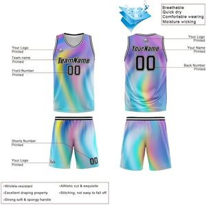 Uniformes de Baloncesto de Alta Calidad para Hombre y Mujer, Sin Mangas, para Verano, a Bajo Precio, Última Tendencia - Product Image 4