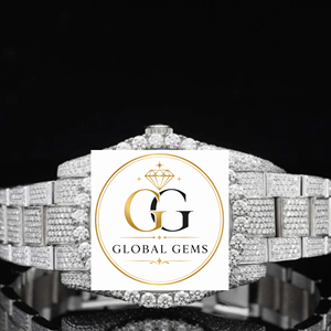 Reloj de diamantes VVS de corte brillante de alta calidad para bodas o compromisos y para regalar, disponible a buen precio. - Product Image 1