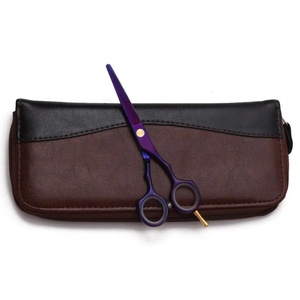 Ciseaux à cheveux professionnels en acier inoxydable, pointe acérée, pour droitiers, manche long en plastique, non pliables, pour la coiffure, Ryzer Studio - Product Image 6