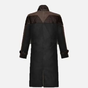 <b>long</b> <b>jacket</b> with genuine <b>leather</b> Customizable Real Genuine <b>Leather</b> <b>long</b> coat <b>leather</b> <b>long</b> <b>jacket</b> for Men - Product Image 2