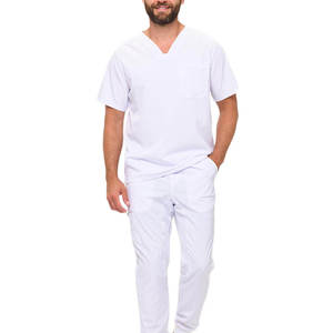 Nursing Work Wear <b>Scrubs</b> Uniform Comfortable Fabric Daily Use Clinic Staff Clothing Lightweight Breathable Fit - Product Image 3