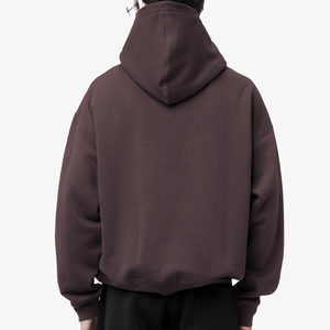 Sudadera con Capucha Extra Grande para Hombre, Nueva Colección 2026, Color Sólido, Felpa de Algodón, Estilo Casual para Otoño, Diseño con Bolsillos, Corte Regular - Product Image 3