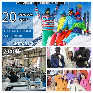 Leggings <span class=keywords><strong>Mini</strong></span>-Flare durables beiges pour femmes Combinaison de <span class=keywords><strong>ski</strong></span> une pièce pour vêtements de neige - Product Image 4