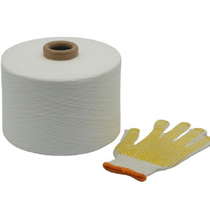 Gants de travail en coton blanc sur mesure, prix abordable, haute qualité, prix d'usine, avec grip en caoutchouc, vente en gros - Product Image 5