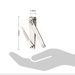 Coupe-ongles en acier inoxydable à lame courbée avec une large ouverture de mâchoire pour manucure et pédicure professionnelles, outil de soin personnel et de toilettage - Product Image 2