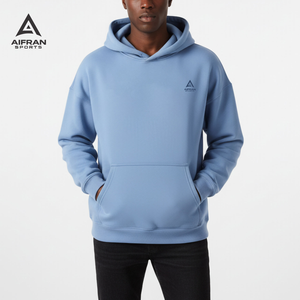Sudadera con Capucha AIFRAN Personalizada con Logotipo 3D para Hombre, Estilo Urbano, Oversize, Felpa de Alta Densidad, Unisex, Ropa Deportiva de Lujo para Gimnasio - Product Image 1