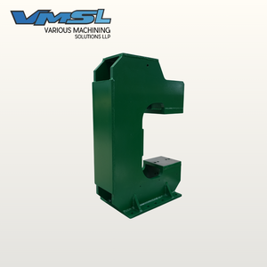 Ensemble en acier inoxydable soudé sur mesure, usiné CNC, boîtier de brochage, équipement industriel structurel avec revêtement en poudre - Product Image 2