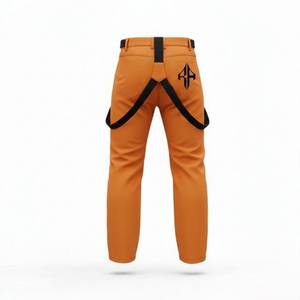 Pantalones de Esquí para Hombre de Alta Calidad, 100% Poliéster, Teñido Liso, Impermeables, con Aislamiento de Forro Polar de 240g, Cierre de Gancho y Bucle, Personalizables - Product Image 3
