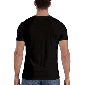 Camiseta de Hombre Sublimada, de Gran Tamaño, Formal, de Punto, de Poliéster y Algodón, con Logotipo Personalizado al por Mayor OEM - Product Image 6