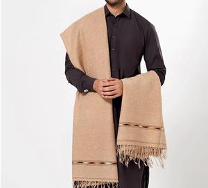 ผ้าคลุมไหล่ผู้ชายแบบถักสไตล์แคชเมียร์แบบดั้งเดิมขายดีที่สุดประจำปี 2026 ผ้าคลุมไหล่ผู้ชายขนาดใหญ่ระบายอากาศได้ดีสำหรับฤดูหนาว - Product Image 4