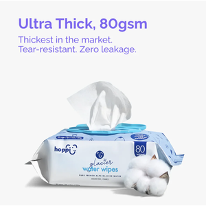 Toallitas Húmedas Hoppi Glacier Water (20 Toallitas x 5 por set) - Product Image 2