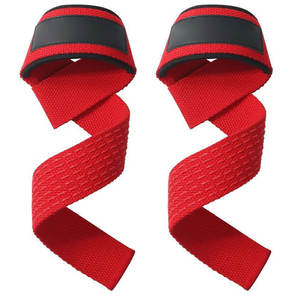 Sangles de levage d'haltères personnalisées avec logo, en silicone imprimé, antidérapantes, pour la sécurité sportive, la musculation et l'entraînement de force - Product Image 4