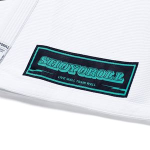 Kimono Profesional de Alta Calidad Shoyorol Fighter Gi para Jiu-Jitsu Brasileño, Uniforme Blanco Shoyorol BJJ para Entrenamiento CP-BJJ-05 - Product Image 6