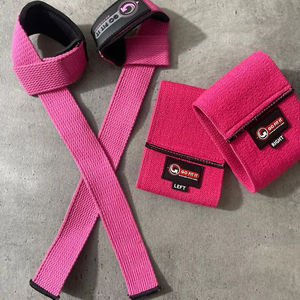 Sangle de musculation en néoprène élastique avec bande de compression réglable antidérapante haute élasticité - Product Image 1