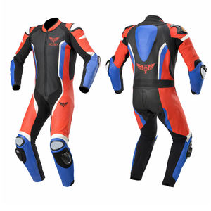 Traje de Cuero Profesional Personalizado para Motociclismo de Carreras 2026, de Una Pieza, con Protección CE, para Hombres - Product Image 2