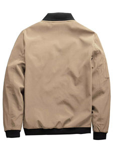 Blouson universitaire pour homme 2025, col en V, chauffant, en coton, personnalisable, uniforme OEM - Product Image 5