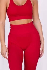 Leggings de yoga taille haute pour femme avec poches, imprimé, extensibles dans les quatre sens, 100 % nylon, taille élastique, longueur intégrale – Idéal pour le dropshipping - Product Image 3