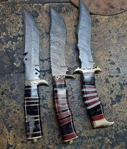 Cuchillo de Caza de Acero Inoxidable, Cuchillo de Supervivencia de Bolsillo con Hoja Bloqueable - Product Image 2