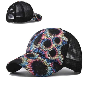 Gorra Trucker de Malla con Estampado de Leopardo Negro, Gorra de Béisbol Transpirable Unisex, Gorras Trucker Personalizadas - Product Image 6