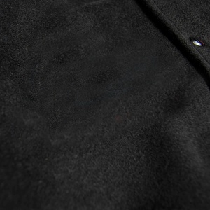 Veste universitaire surdimensionnée en coton personnalisée Hip Hop en laine vierge avec vrai corps personnalisée votre logo - Product Image 6