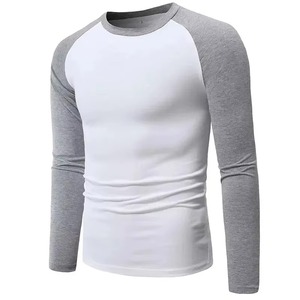 <b>Tshirt</b> Low Price From Pakistan 100% Cotton High Quality Mens T Shirt Slim Fit O Neck Fully Customizable Long Sleeve - Product Image 2