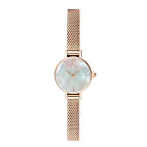 BARRY <span class=keywords><strong>POLO</strong></span> di lusso da <span class=keywords><strong>donna</strong></span> orologio di moda con nome della società personalizzato cristallo quadrante finestra movimento quarzo cinturino in maglia - Product Image 1