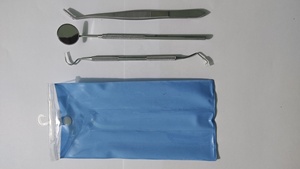 Juego de 3 Herramientas de Diagnóstico Dental, Kit de Examen Dental Básico, 3 Piezas de Instrumentos Quirúrgicos Dentales Básicos con Empuñadura Manual - Product Image 5