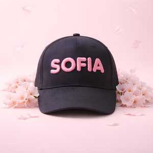 Gorra de Béisbol Personalizada con Texto 3D Bordado, Gorra de Papá con Letras en Relieve y Estampado Animal, Gorra con Nombre y Logotipo Personalizados para Fiestas - Product Image 3