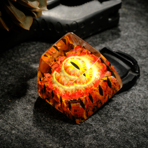 คีย์แคปอนิเมะลึกลับ, คีย์แคปงานฝีมือแบบกำหนดเอง, คีย์แคปอนิเมะน่ารัก, คีย์แคปสีเขียว, ชุดคีย์แคป, คีย์แคปเรซิ่น - Product Image 3