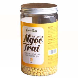 Fabricant Fournisseur Expédition Rapide Chocolat Composé OEM/ODM HALAL Boules de Chocolat Croustillantes à la Banane pour Décoration de Gâteaux et Pâtisseries au Cacao - Product Image 1