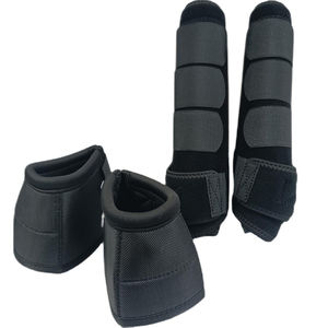 Best Selling Nylon Horse Splint <b>Boots</b> Wraps Exercise Protective <b>Boots</b> with Magic Tape Closures for Sale - Product Image 4