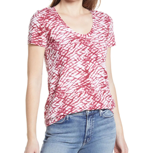 Camiseta Premium para Mujer, Antiarrugas, de Algodón, Estilo Moderno, Casual, OEM, Personalizada, Tallas Grandes - Product Image 1