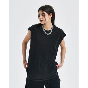 Débardeur de fitness pour homme de haute qualité, sans manches, tricoté, pour la musculation, prix de gros - Product Image 2