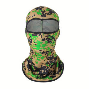 Balaclava de moto professionnelle légère, couvre-visage et cou, tissu Spandex/Polyester, réglable, unisexe, pour les longues distances - Product Image 4