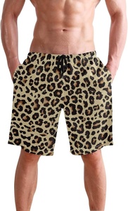 <b>Mens</b> Eco-Friendly Customizable Floral Print <b>Swim</b> Trunks Beach Board <b>Shorts</b> Quick Dry with Pockets - Product Image 5