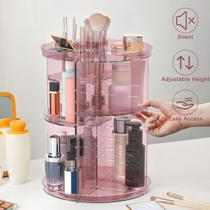 Organizzatore Trucchi Girevole Fai-da-te a 8 Livelli Regolabili, Porta Cosmetici Girevole a 360°, Carosello Porta Trucchi a 8 Strati Regolabili - Product Image 3