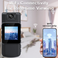 Cámara para Coche 4K Ultra HD L11 con WiFi, Visión Nocturna, Pantalla de 1.5 Pulgadas y 180° °   Cámara de Coche con Lente Giratoria, Grabación en Bucle, Mini Cámara Corporal